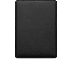 Woolnut Leather Sleeve -suojatasku 15 MacBook Air, musta