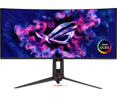 Žaidimų monitorius Asus ROG Swift OLED PG34WCDN, 34" WQHD (3440x1440) QD-OLED lenktas, 21:9, 240Hz, 0.03ms, HDR True Black 400