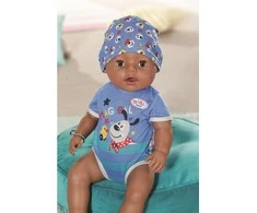 Zapf Gimęs kūdikis - Magic Boy su rudomis akimis 43cm (831656)