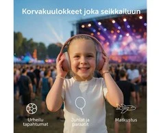 ZAZU Triukšmą slopinančios ausinės kūdikiams ir vaikams, rusva