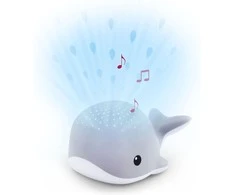 Zazu Wally the Whale -projektoriyövalo, pilkas