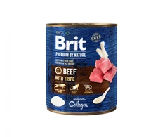 Brit Premium by Nature konservai šunims jautiena with Tripes 800g