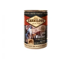 Carni Love Carnilove konservai Wild Meat su ėriena ir šerniena, 400g