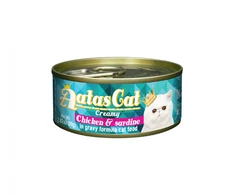 Aatas Cat Creamy vištiena&amp;Sardine konservas katėms 80g