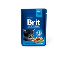 Brit Premium vištiena Chunks Kitten 100 g