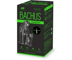Pašaro papildas Bachus Hair&amp;Skin, 60 tabl.