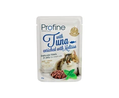 Profine konservai katėms maiš. Jelly with Tuna 85g