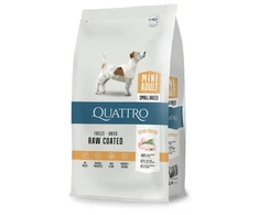 QUATTRO visavertis sausas pašaras suaugusiems mažų veislių šunims su daug paukštienos 7kg