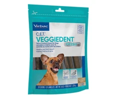 VIRBAC Veggiedent Fresh S (5-10 kg) šunims, 15 vnt.