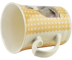Affek Design DANNY Puodelis 300ml 8,5x12x10cm grotelės kot