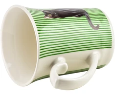Affek Design DANNY Puodelis 300ml 8,5x12x10cm juoda kot