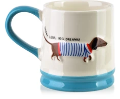 Affek Design DOXIE Puodelis 320ml 8x12,3x9,2cm jamnik
