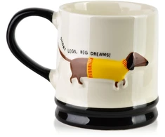 Affek Design DOXIE Puodelis 320ml 8x12,3x9,2cm jamnik