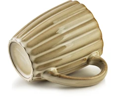 Affek Design EVIE BEIGE puodelis 360 ml 8,7 x 11,5 x 10 cm
