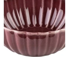 Affek Design EVIE BURGUNDY Miska 650ml 16,7x16,7x6,7cm
