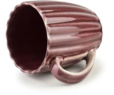 Affek Design EVIE BURGUNDY puodelis 360 ml 8,7 x 11,5 x 10 cm