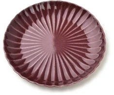 Affek Design EVIE BURGUNDY Talerz obiadowy 27,5x4cm