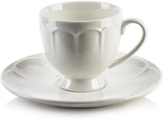 „Affek Design HELLA“ espreso puodelis ir lėkštutė, 50 ml, 7 x 9 x 6,5 cm, lėkštutė, 13 x 1,5 cm