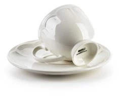 „Affek Design HELLA“ espreso puodelis ir lėkštutė, 50 ml, 7 x 9 x 6,5 cm, lėkštutė, 13 x 1,5 cm