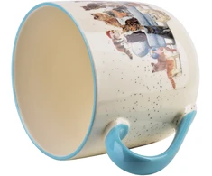 Affek Design JULES Puodelis 410ml 9,5x13x9,5cm kotki na kanapie