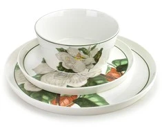 Affek Design LEA TREE pietų rinkinys, 18 dalių, 26 cm vakarienė / 21 cm desertas / 15 cm dubuo