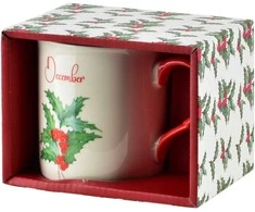 Affek Design MES Puodelis grudzień 320ml 8,7x9cm December
