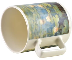 Affek Design MOJRA Puodelis 350ml 8x11x10cm nenufar impresja