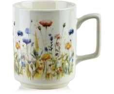 Affek Design MOJRA Puodelis 350ml 8x11x10cm łączka