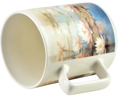 Affek Design MOJRA Puodelis 350ml 8x11x10cm nenufar