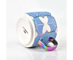 Affek Design NEO GEO Puodelis 410ml mėlyna