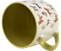 Affek Design NOAH Puodelis 410ml 9,5x13x9,5cm pieski