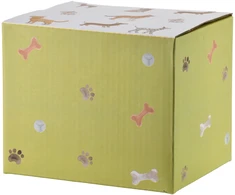 Affek Design NOAH Puodelis 410ml 9,5x13x9,5cm pieski
