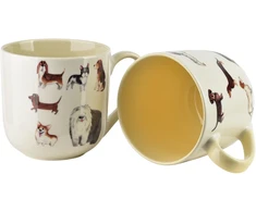 Affek Design NOAH Puodelis 410ml 9,5x13x9,5cm pieski