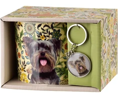 Affek Design NOYA Puodelis su breloczkiem 380ml 9x13x9cm York Yorkshire Terrier