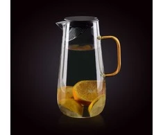 Excellent Houseware Affek Design PETER Dzbanek stiklinis 1,5L pilka