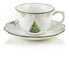 Mondex Since 1986 SANTA LILA puodelis su lėkštute 220 ml