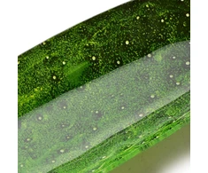 Allesken Stiklinis indas 9x25xh2cm,agurkas