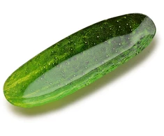 Allesken Stiklinis indas 9x25xh2cm,agurkas