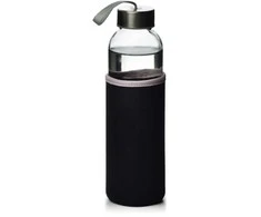 Gertuvė Allesken Stiklinis butelis su neopreno dėklu 490 ml