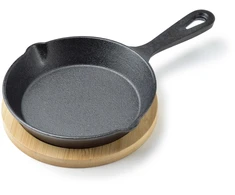 Allesken LUXE Mini ketaus keptuvė ant grotelių, 23x14x3 cm talpos, 200 ml talpos