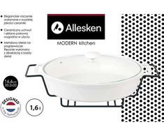 „Allesken MODERN KITCHEN“ šildytuvas 1,6 l, 33,2 x 22 x 6,6 cm, lygus, baltas