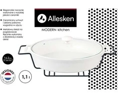 Modern Kitchen Allesken MODERN VIRTUVĖ Šildytuvas 1,1L 2x18,7x6,2 cm