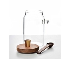 Allesken MODERN KITCHEN Stiklainis su šaukštu, 730 ml