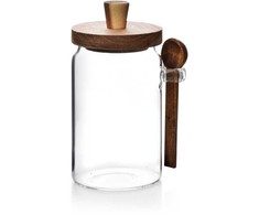 Allesken MODERN KITCHEN Stiklainis su šaukštu, 730 ml