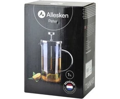 Allesken PETER Dzbanek su tłokiem french press1000ml 10,5x17x20,5 cm