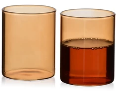 Allesken ROMANE 4 stiklinių rinkinys, 280 ml, borosilikatinis, 7x7x9 cm