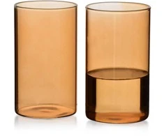 Allesken ROMANE 4 stiklinių rinkinys, 380 ml, borosilikatinis, 7x7x12 cm
