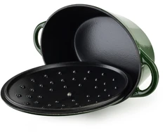 Allesken Mondex Verdeluxe ketaus kepimo keptuvė Ovali 30x22,8x11cm žalia 1 vnt
