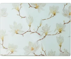 Allesken Stiklinė pjaustymo lentelė 40x30cm,Magnolija