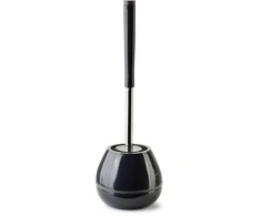 Lumarko EDA SILICONE tualetinis šepetys, juodas, 14x42 cm, TPR
